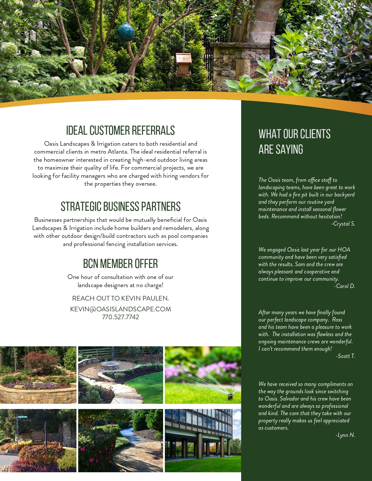 ideal landscaping & irrigation